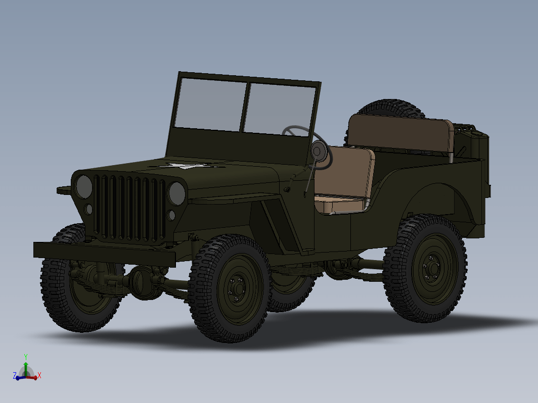 Jeep Willys MB 1942吉普车