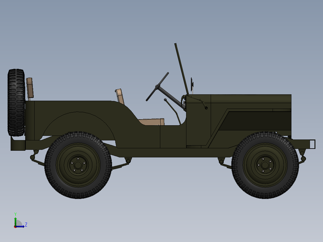 Jeep Willys MB 1942吉普车