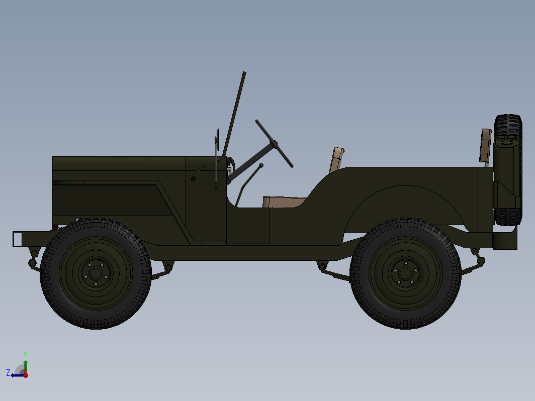 Jeep Willys MB 1942吉普车