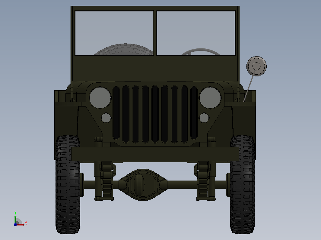 Jeep Willys MB 1942吉普车