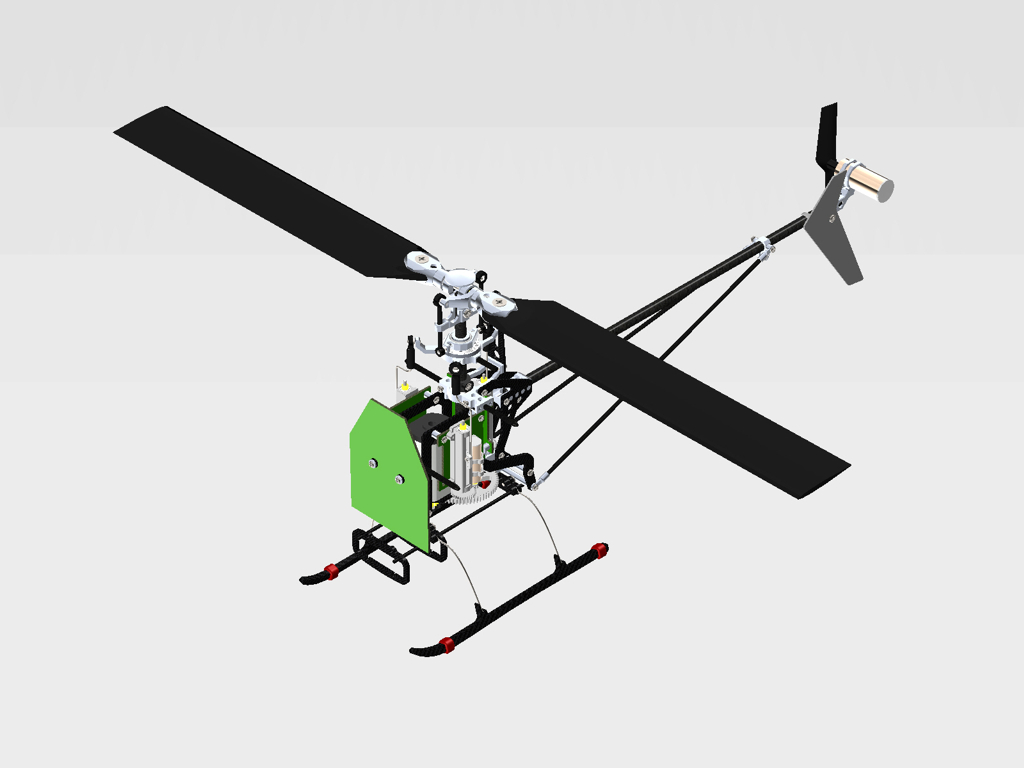 BLADE mCP-X遥控直升机模型结构