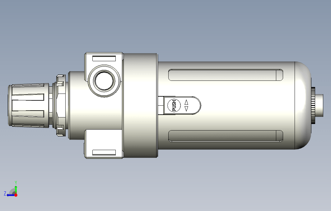 气源处理元件三点式组合3D-BFR-200-A系列