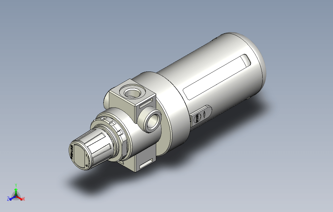 气源处理元件三点式组合3D-BFR-200-A系列