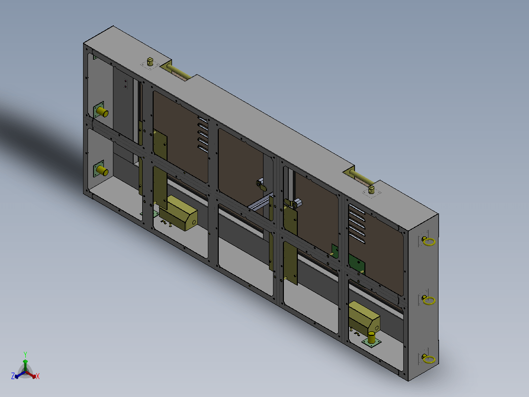 3D-P16防水箱体（1280X512X120)