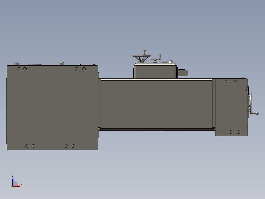 C6140普通车床三维模型机械设计图纸自动化3D素材