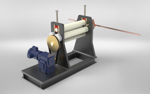 弯管机结构 Pipe Bending Machine