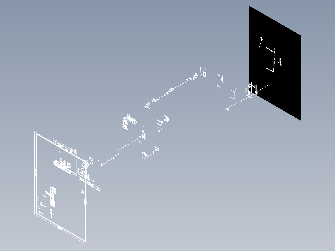 KMA1000干混砂浆生产线设备布置图_