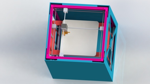 3D打印机设计建模缩略图