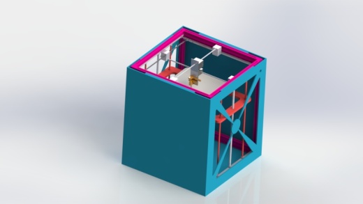 3D打印机设计建模缩略图