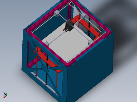 3D打印机设计建模缩略图