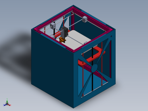 3D打印机设计建模