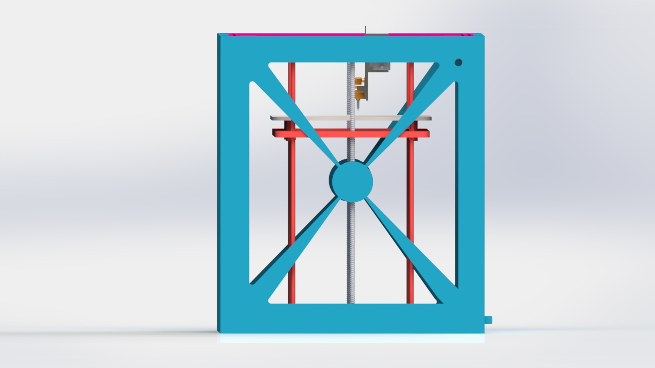 3D打印机设计建模