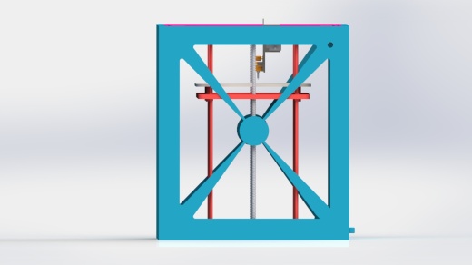 3D打印机设计建模缩略图