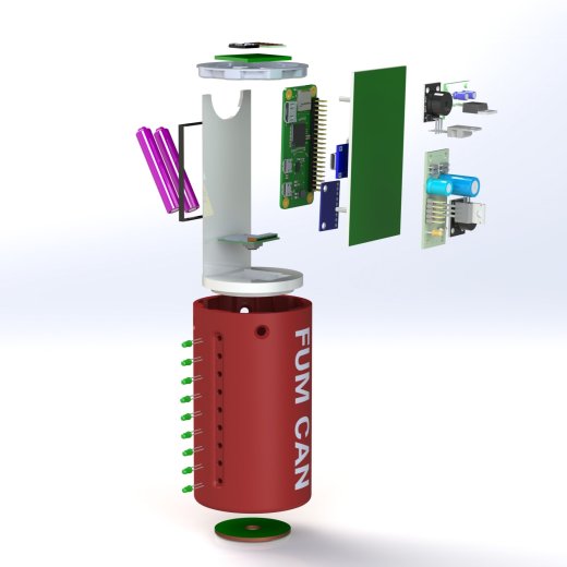 卫星模型 FUMCAN Satellite