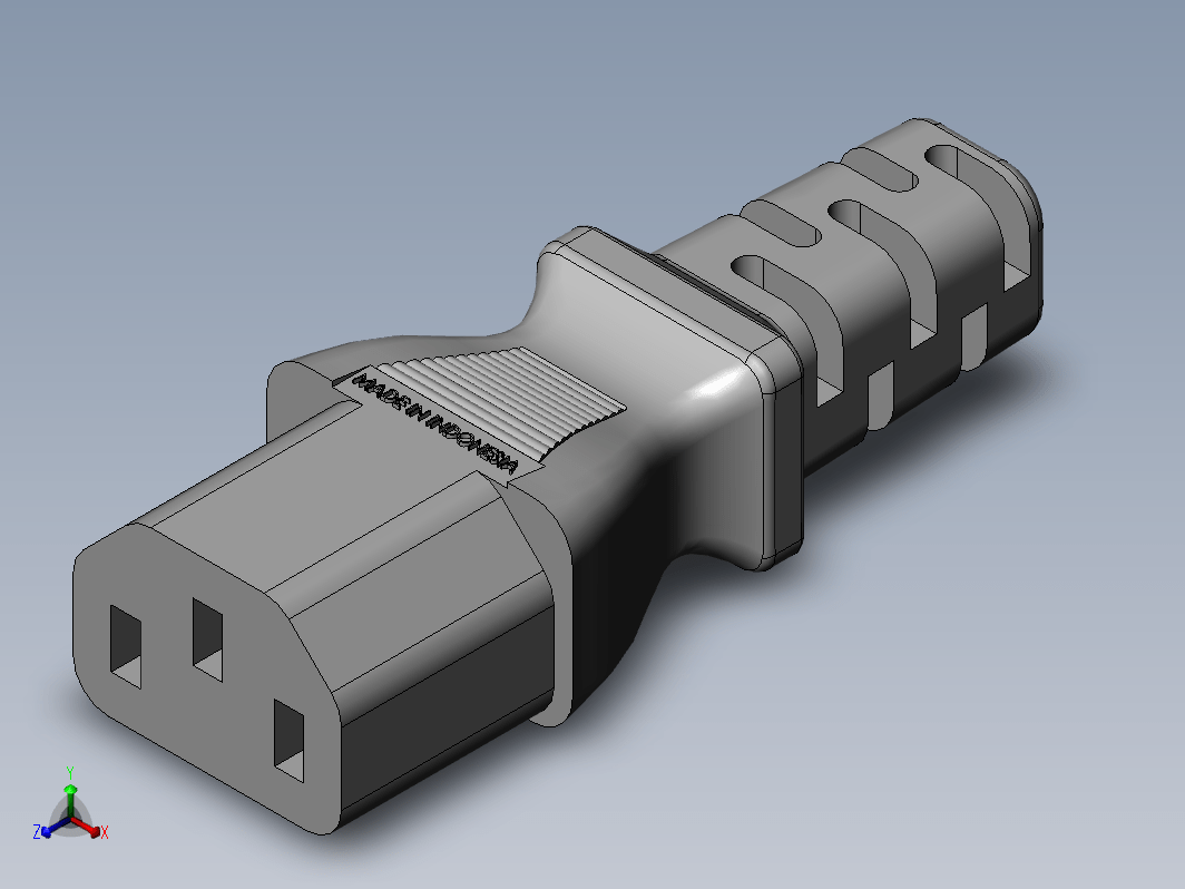 接插件  female_plug_copler SW STP