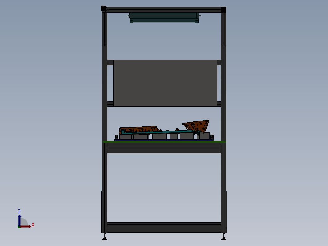 悬挂梁安装工作站