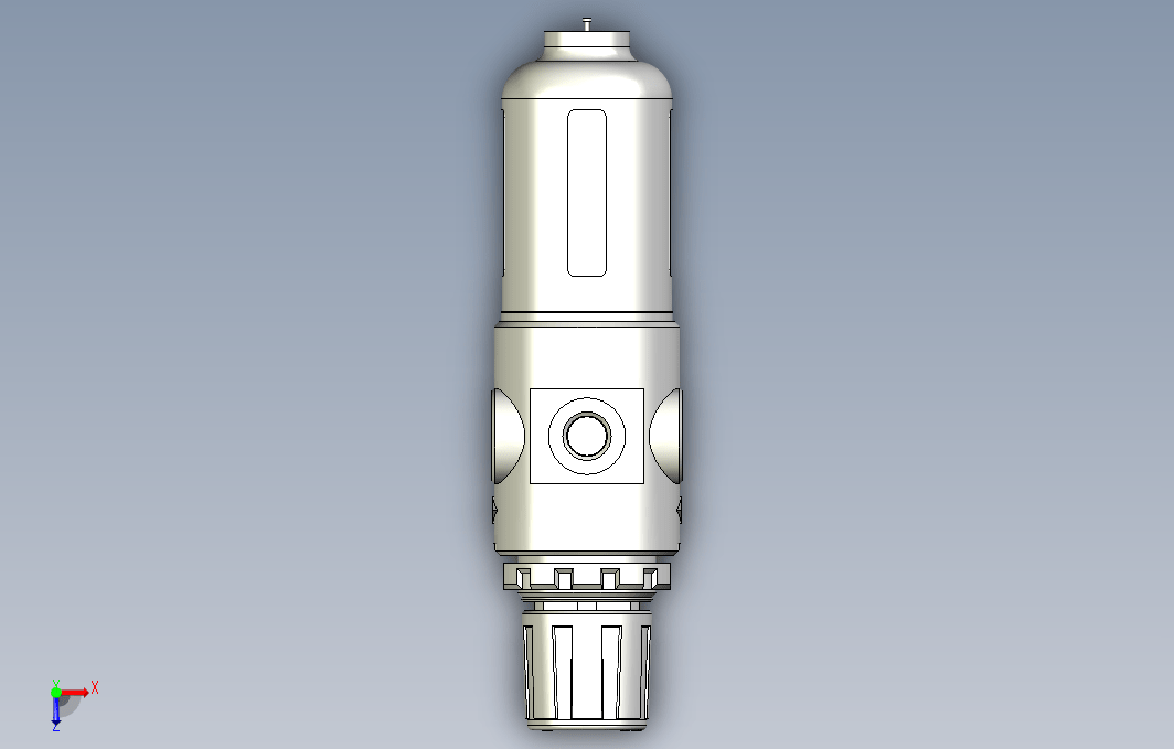 气源处理元件三点式组合3D-AFR-200-H-BG系列