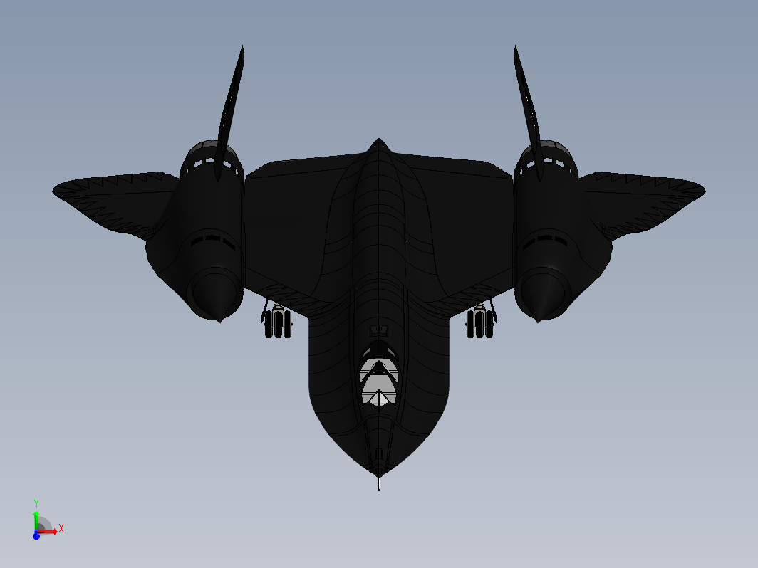 SR-71“黑鸟”战略战术侦察机