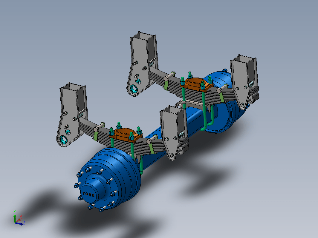 Single Axle Suspension单轴悬架