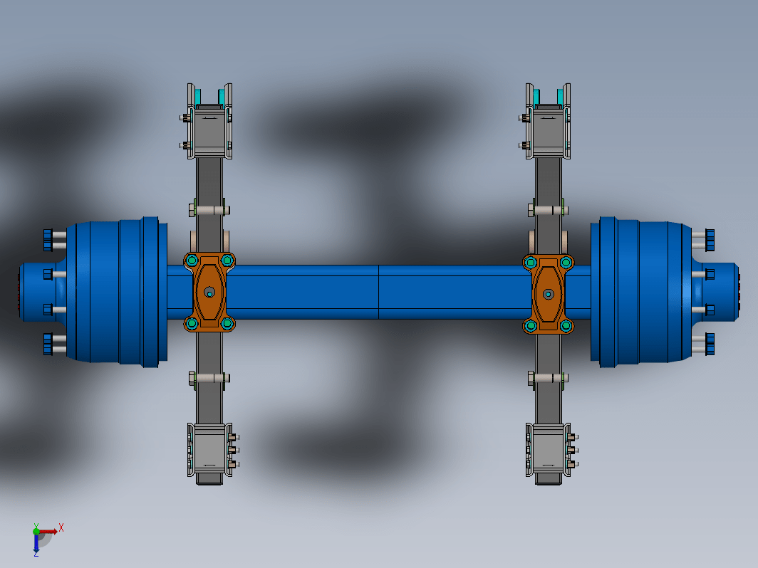 Single Axle Suspension单轴悬架