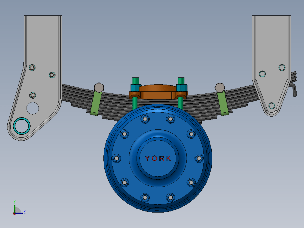 Single Axle Suspension单轴悬架