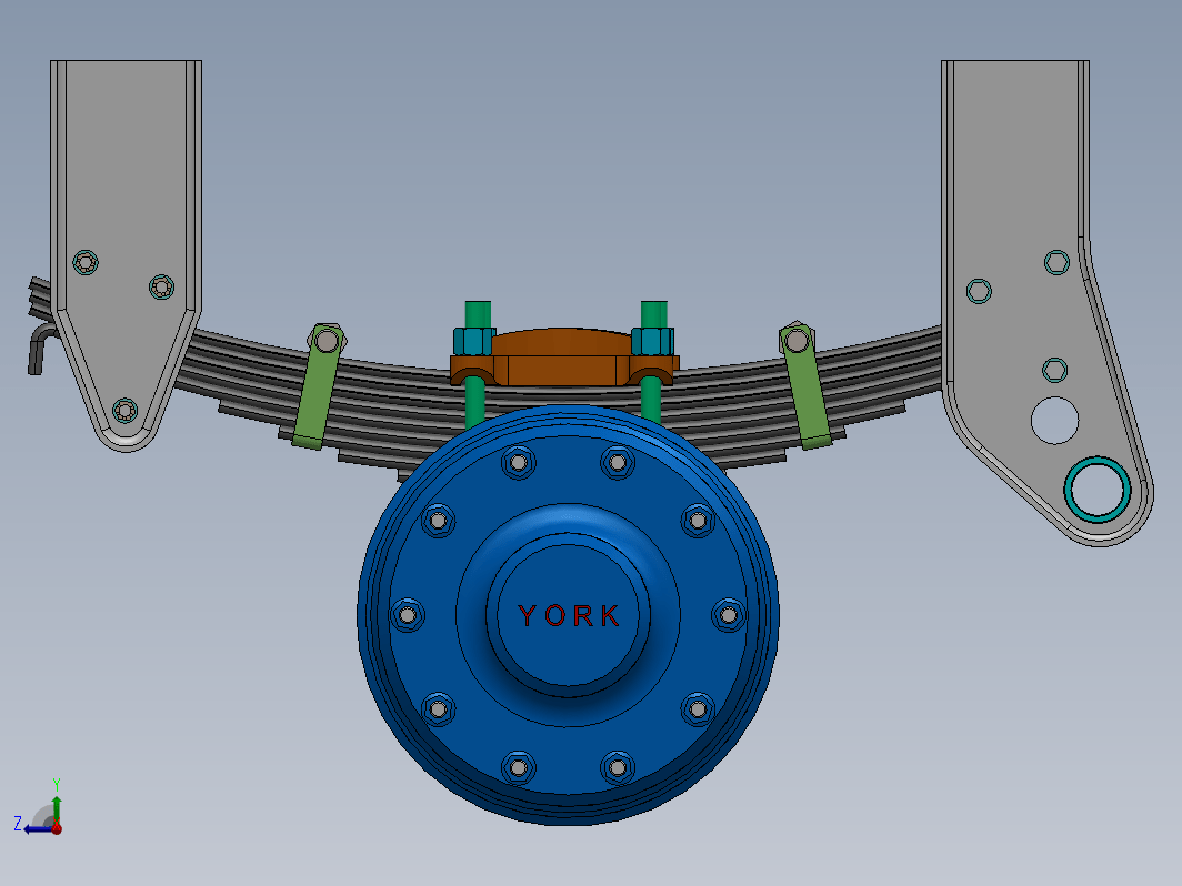 Single Axle Suspension单轴悬架