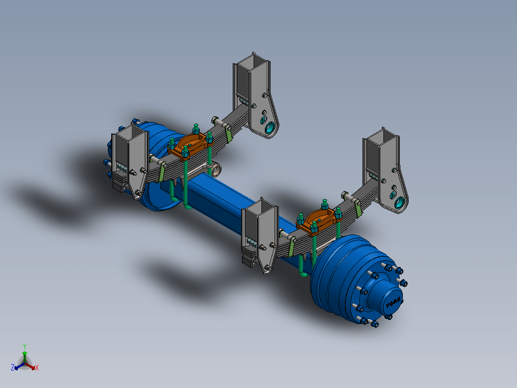 Single Axle Suspension单轴悬架