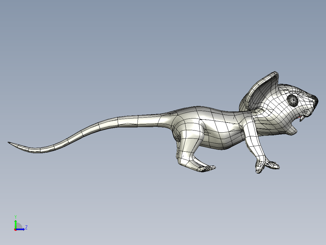 【19】动漫卡通老鼠模型3D图