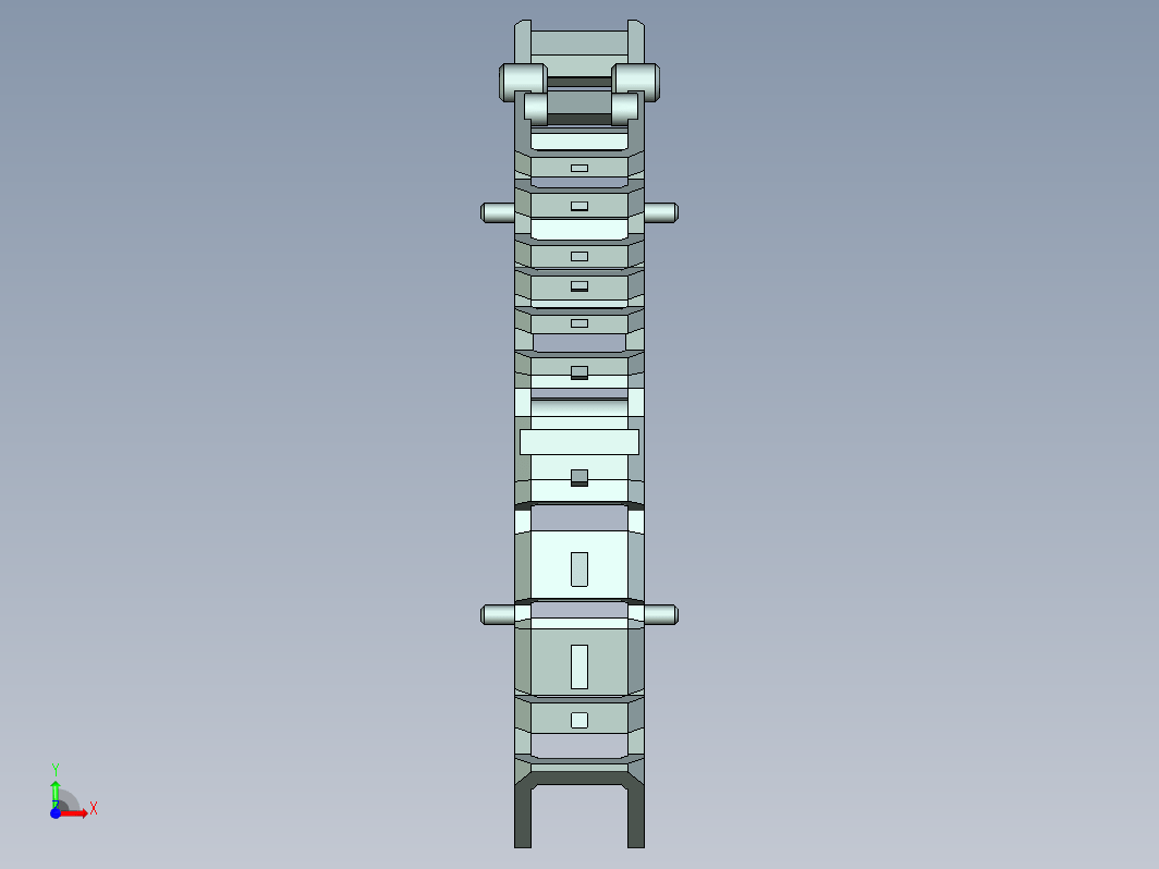 287仿生机械马UG设计