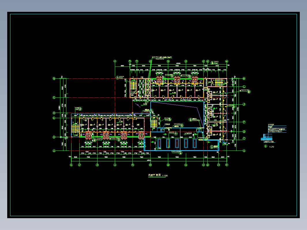 运动员宿舍建施图