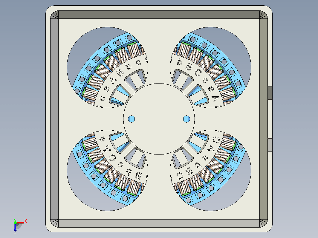 3d可打印BDH电机+集成编码器