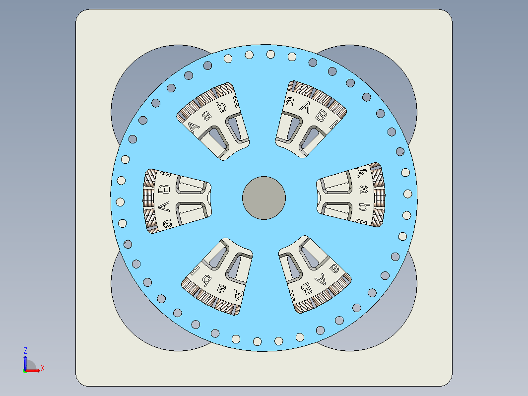 3d可打印BDH电机+集成编码器