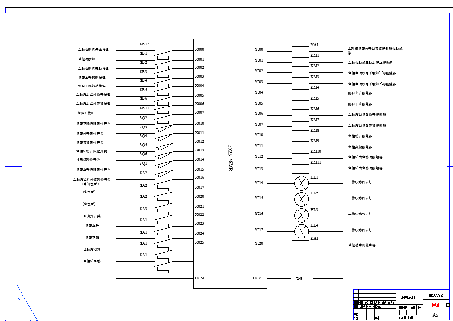 基于Z30130X31型钻床控制系统的PLC改造