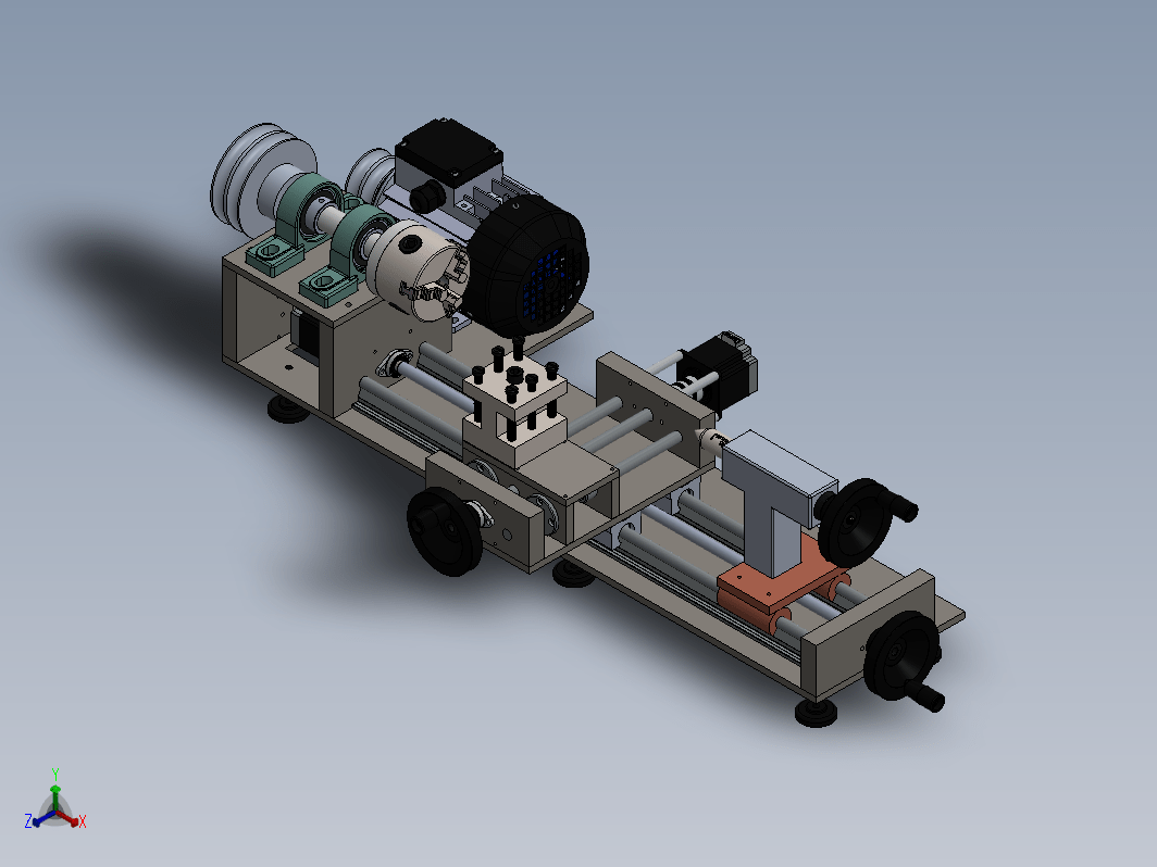 MINI CNC Lathe微型数控车床