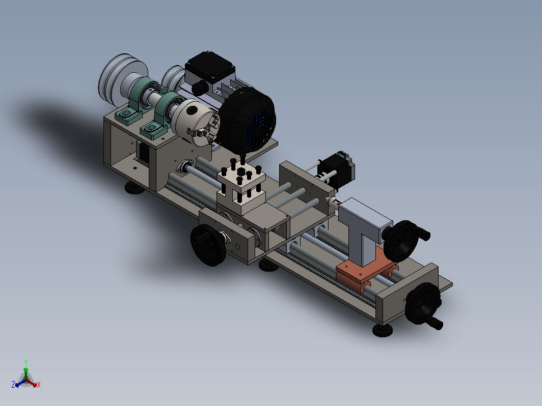 MINI CNC Lathe微型数控车床