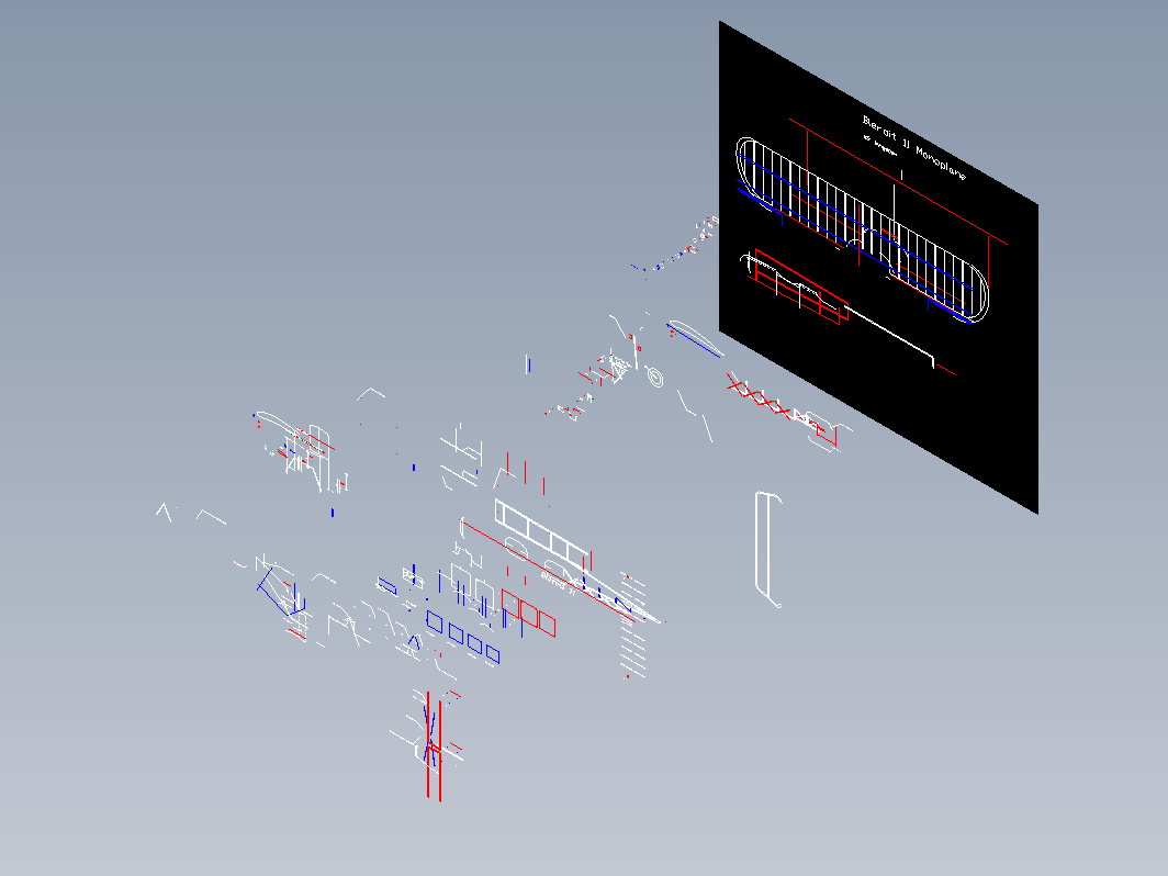 航模-Bleriot 11