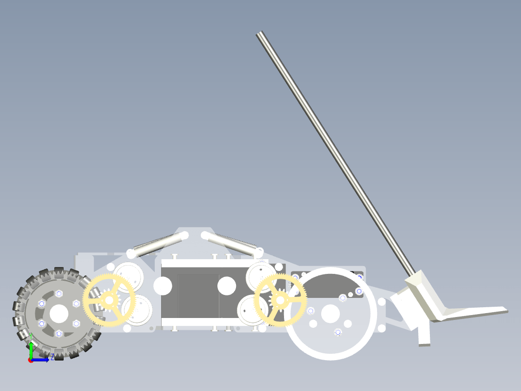 小车结构3D图纸