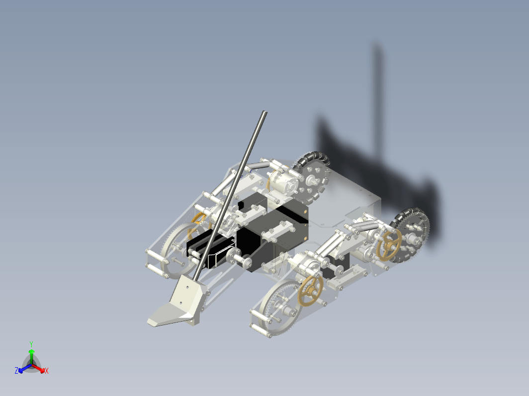 小车结构3D图纸