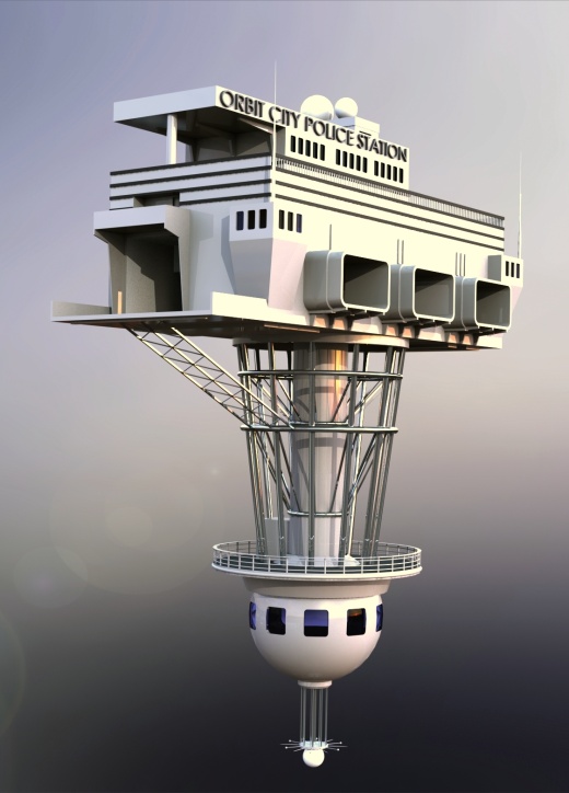 OCPS科幻天空城市轨道车站缩略图