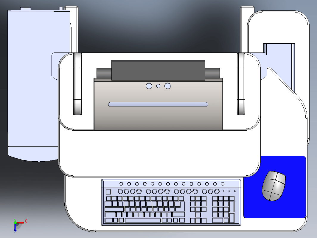 Computer Station小型电脑桌