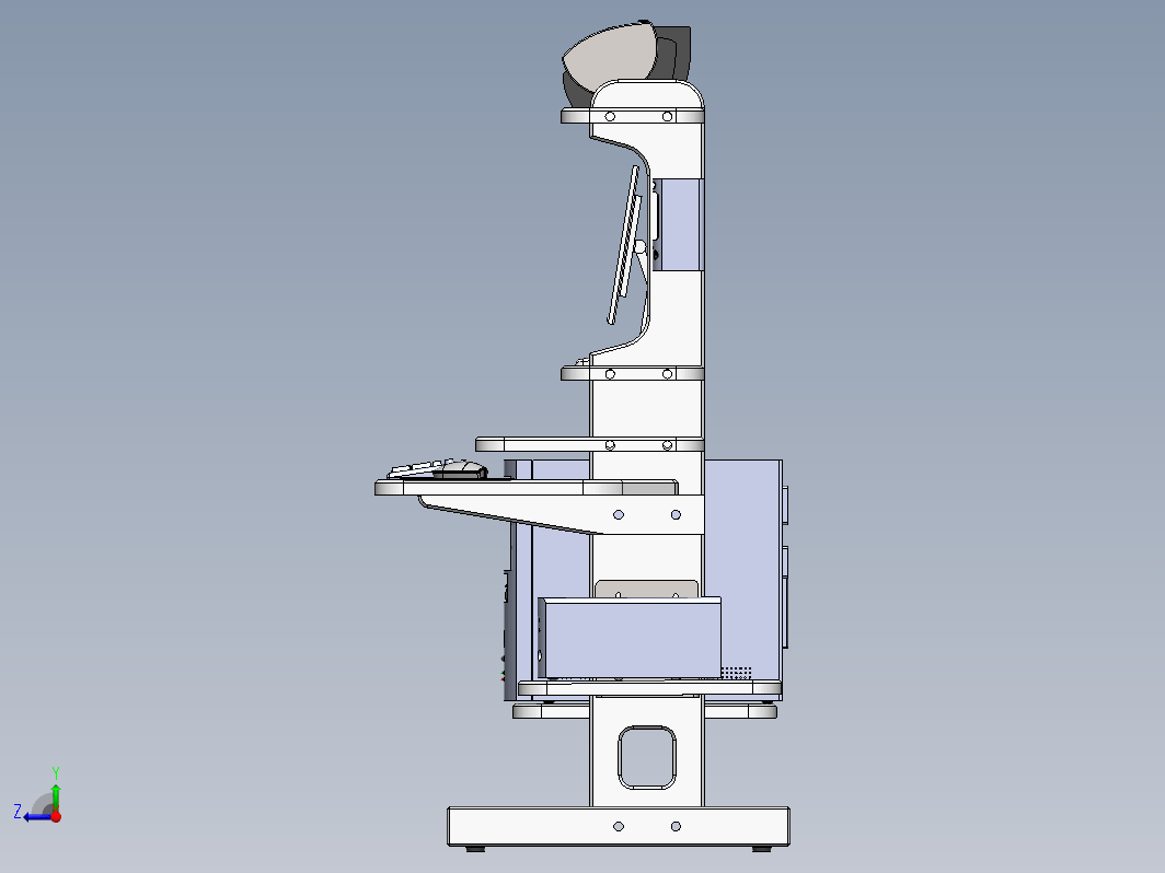 Computer Station小型电脑桌