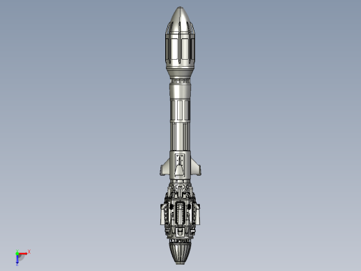 SciFi Missile科幻导Dan模型缩略图