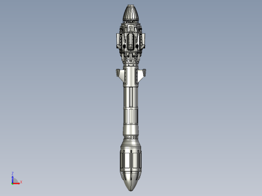 SciFi Missile科幻导Dan模型缩略图