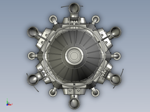 SciFi Missile科幻导Dan模型缩略图