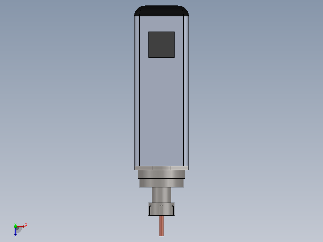 风冷主轴7.5KW设计