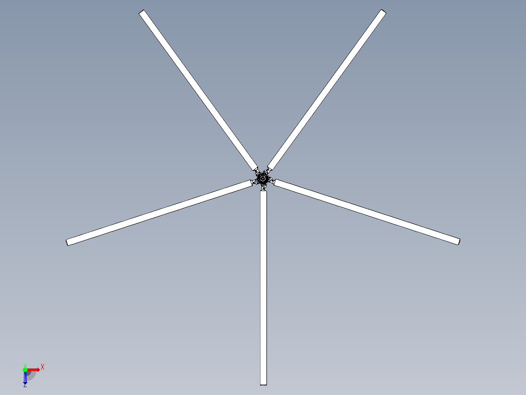 helico-rotor-blade直升机螺旋转子机构