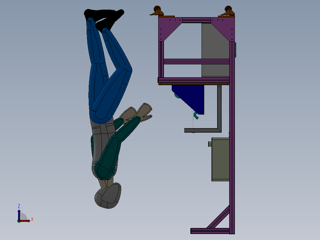 卡子装配检测工作站