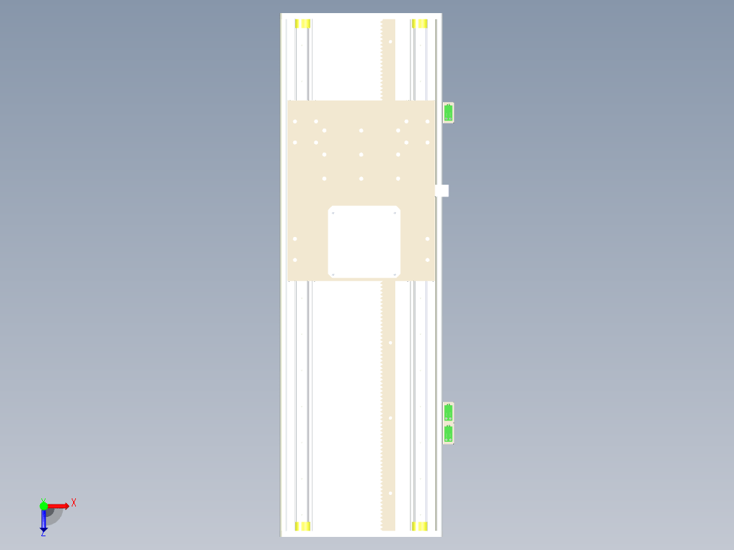 RDM270-500齿轮齿条模组 负载400kg 大负载模组 RDM270齿轮齿条模组