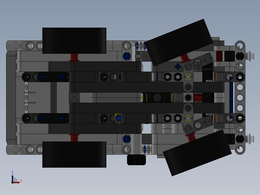 Lego technic 42055小卡车拼装