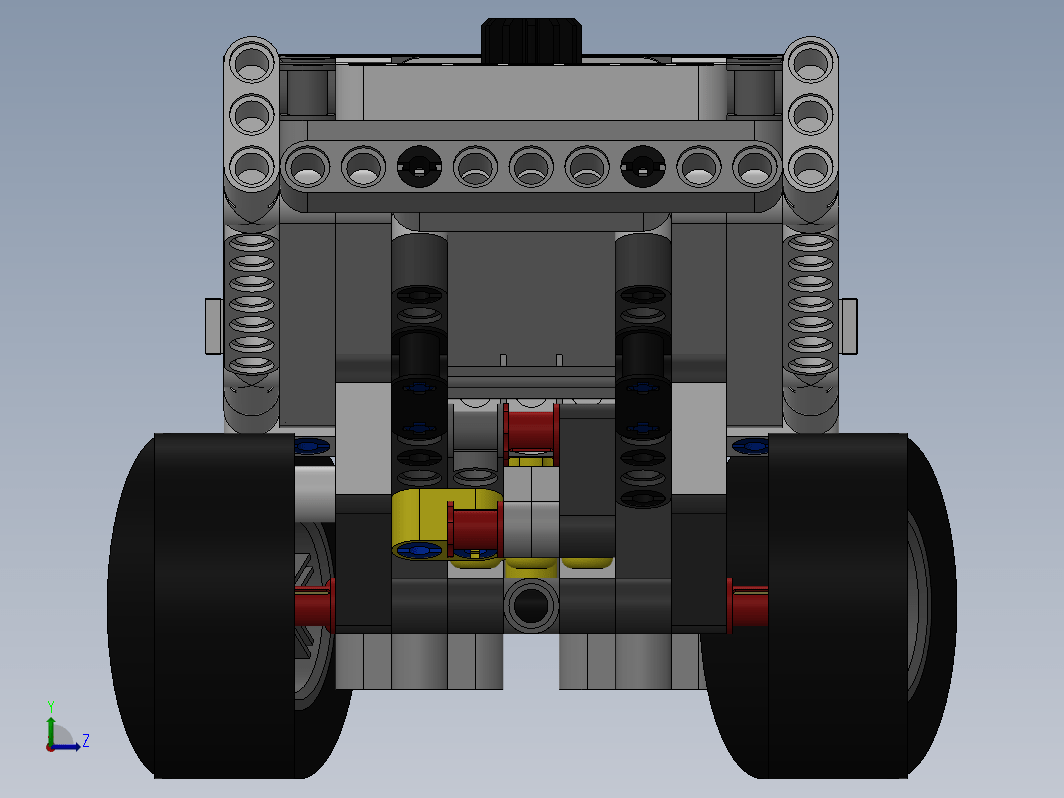 Lego technic 42055小卡车拼装